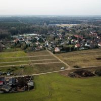 Luftbild vom Bauprojekt Weitenhagen