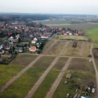 Luftbild vom Bauprojekt Weitenhagen